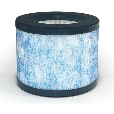 Nispira 3-in-1 True HEPA Filter Replacement Compatible with Miko Air Purifier C102 ibuki MA-01CW, MA-18, Okaysou AirMic4S, 1 Pack