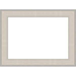 Amanti Art Cottage White Silver Framed Magnetic Dry Erase Board - 1 of 4