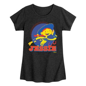 Girls' - Disney - Jessie Graphic Fitted Short Sleeve Graphic T-Shirt - 1 of 4