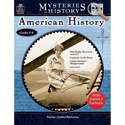 Teacher Created Resources Mysteries in History Series - American History Workbook