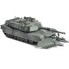 United States M1A2 SEP Tank w/Mine Plow (Plowing Mode) "Fort Knox" (2002)" Green Camouflage 1/72 Plastic Model by Dragon Models - 3 of 4