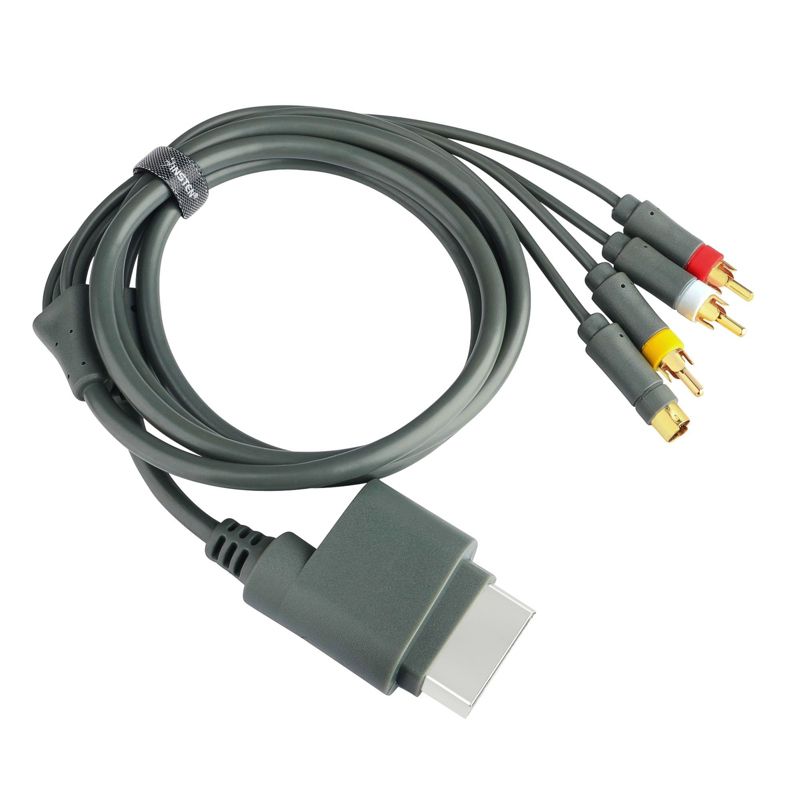 AV Composite and S-Video Cable compatible with Microsoft Xbox 360 / Xbox 360 Slim, 2 of 4