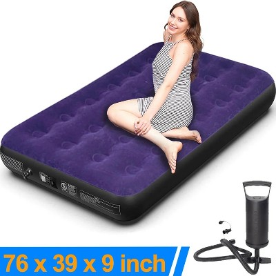 Musment Sleeping Mat Camping Pad Camping Cot Mattress (76''x39'') with Air Pump