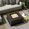 WestinTrends Fire Pit Fire Glass Tempered Glass Rocks for Fireplace Accessories - 2 of 4