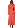 Womens Long Sleeve Maxi Dress - 24seven Comfort Apparel™ - 3 of 4