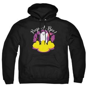 Peeps Peep A Boo Ghost Halloween Adult Pull-Over Hoodie - 1 of 4