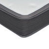 NicBex 10 Inch Gel Memory Foam and Green Tea Mattress for a Cool Sleep,Mattress in a Box,Plush Feel Mattresses,White+Gray - 3 of 4