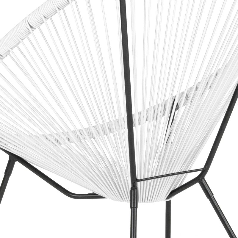 Emma and Oliver Rattan Bungee Lounge Chair, 6 of 12