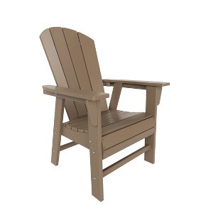 WestinTrends Outdoor Patio Adirondack Dining Chair Weather Resistant - 1 of 4