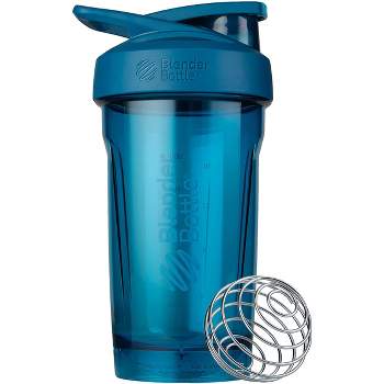 Blender Bottle Strada 24 oz. Tritan Shaker Cup with Loop Top - Ocean Blue