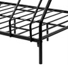 Extra Large Metal Bunk Bed with a Sturdy Frame, Reinforced Guardrails, Ladder, and Easy Assembly - 2 of 4