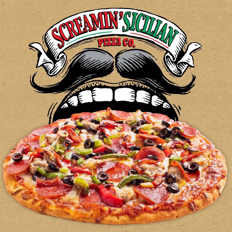 Screamin&#39; Sicilian Supreme Frozen Pizza - 25oz, 5 of 6