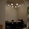 Arcus 45.5 Inch 8 Light Chandelier in Champagne Bronze with Black - 2 of 3