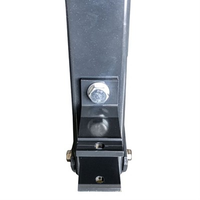 ALEKO Dark Gray Aluminum Roof Bracket Set for Awnings