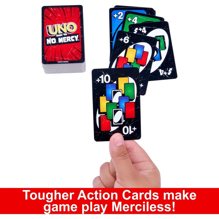 Tougher Action Cards make game play merciless! 