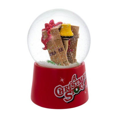Red Musical Leg Lamp Christmas Story Water Globe