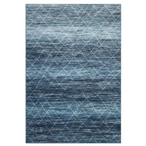 Machine Washable Area Rug Neutral Modern Indoor Floor Carpet Non Slip Low Pile Area Rugs for Living Room Bedroom Nursery Dorm Home Decor - 1 of 4