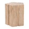 bali & pari Janeth Woven Grasscloth End Table Natural - 3 of 4