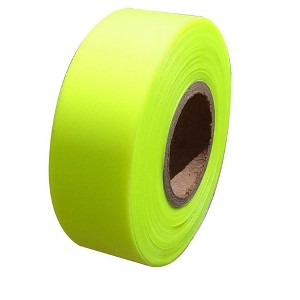 Bon Tool 84-769 Flagging Tape - Glo Lime 150 Foot X 1 3/16-inch - (12/Pkg) - 1 of 2
