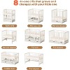JOYMOR 8 in 1 Convertible Crib with Drawer, Include 2” Mattress, Converts to Bassinet, Mid Crib, Full Size Crib, Daybed,Toddler Bed and Playard - 2 of 4