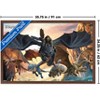 Trends International How To Train Your Dragon (2025) - Group Framed Wall Poster Prints - 3 of 4