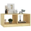 vidaXL Coffee Table 29.5"x19.7"x13.2" Solid Pinewood - 4 of 4