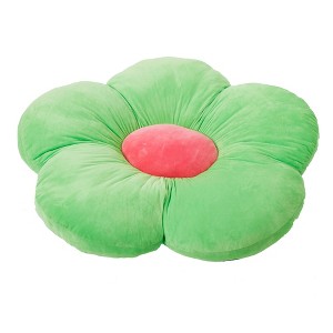 ECR4Kids Flower Floor Pillow, Oversized Cushion for Kids’ Bedrooms, Reading Nooks, Playrooms - 1 of 4