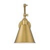 Gayson Industrial Style 1-Light Wall Sconce - Adjustable Steel Design for Custom Lighting - 4 of 4