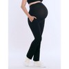 Women's Mia Secret Fit Over the Belly Slim Straight Leg Pant | Motherhood Maternity - 3 of 4