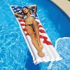 Swimline 72" Inflatable American Flag Swimming Pool Floating Water Raft Lounger - 2 of 4