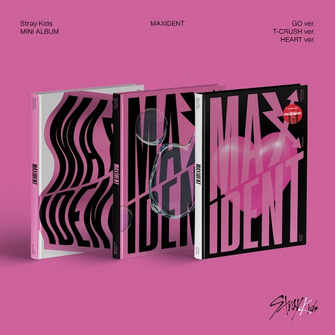 JYP Entertainment Stray Kids - MAXIDENT [GO ver.(Limited  Edition)] Album+Pre-Order Benefit (DK1022),Pink : CDs & Vinyl