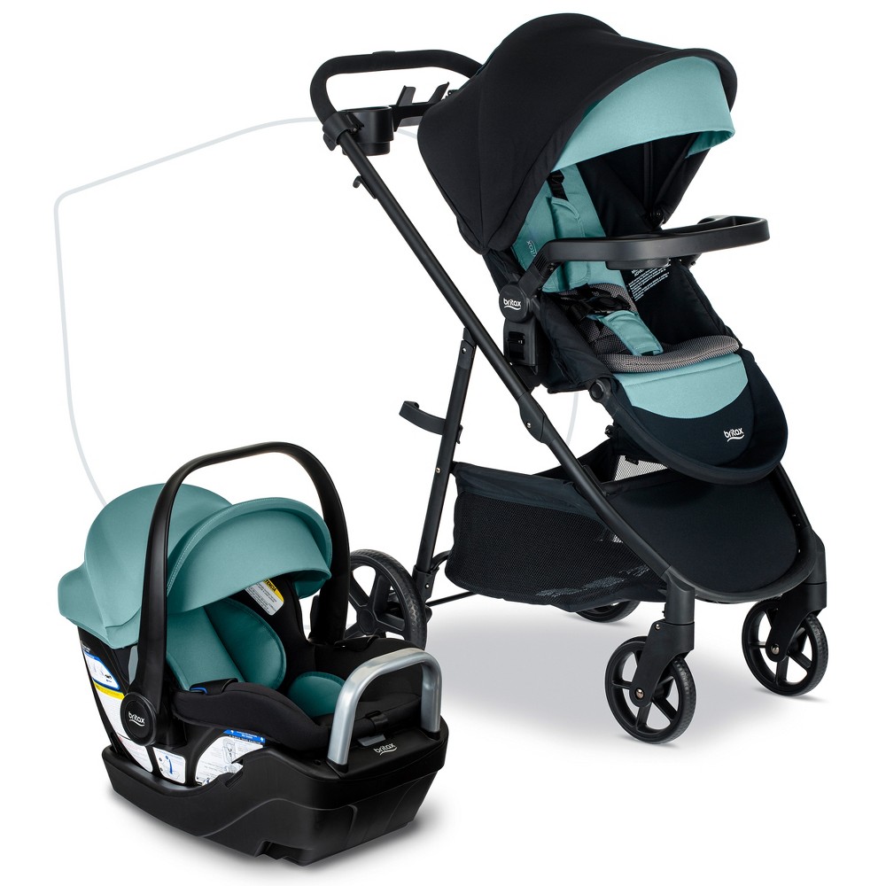 Britax Willow Brook S+ Baby Travel System - Jade Onyx -  89718621