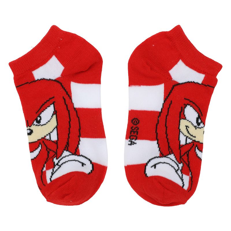 Youth Sonic the Hedgehog Ankle Socks 6-Pack - Speedy Style for Kids, 5 of 7