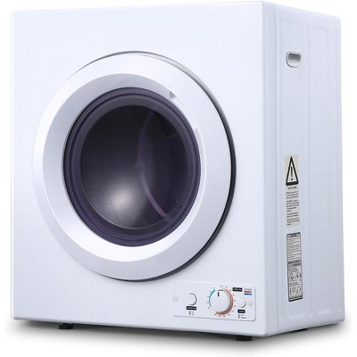 2.65 CU.FT Compact Clothes Dryer Machine 14.4 LBS Laundry Capacity With 3 Drying Mode