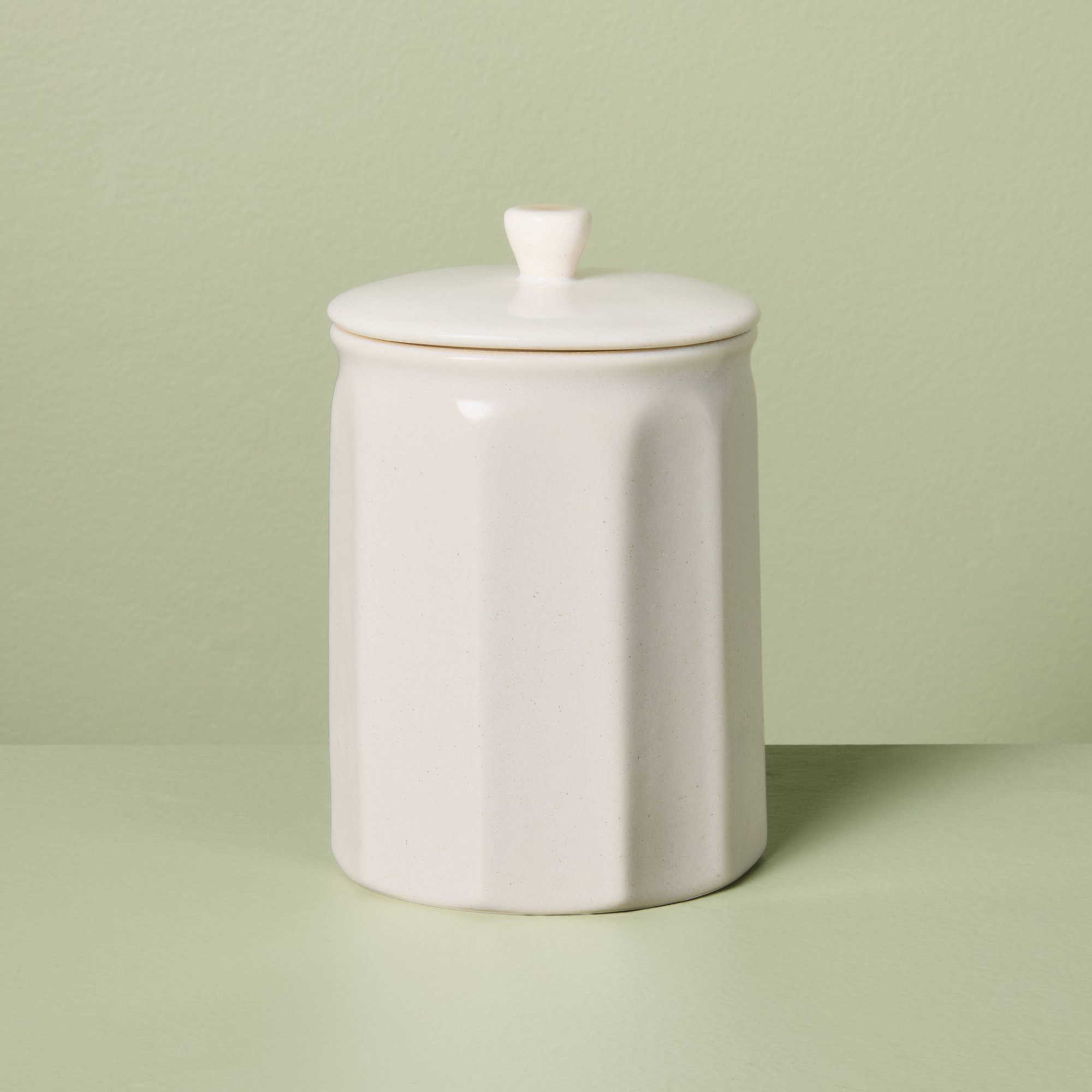 Large Ceramic Bathroom Canister - Hearth & Hand™ with Magnolia