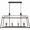 Crystorama Lighting Sylvan 8 - Light Chandelier in  Black Forged - 2 of 4