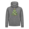 Everyday Kids Christmas Collection Dinosaur Tree Boys Pullover Hoodie – Holiday Sweatshirt - 2 of 4