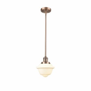 Oxford - 1 Light Stem Hung Mini Pendant In Traditional Style-8 Inches Tall and 7.5 Inches Wide - 1 of 1
