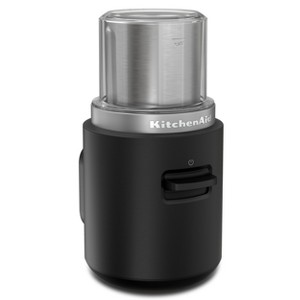 KitchenAid Go Cordless Blade Grinder battery sold separately KBGR100: Coffee Bean & Spice Grinder, Stainless Steel, 5 Cup Capacity - 1 of 4