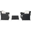 Lorma 4Pc Living Set - Indoor/Outdoor - PAT7514 - Safavieh - 4 of 4