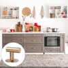 Unique Bargains Stainless Steel Waterproof Adhesive Decorative Hooks and Hangers 1.97" 2 Pcs - 4 of 4