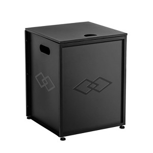 Propane Tank Cover Table, 20 Lbs Propane Tank Storage Box with Top Opening and Side Handles, Versatile Side Table for Garden Patio - 1 of 4