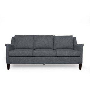Dupont Contemporary 3 Seater Fabric Sofa - Christopher Knight Home - 1 of 4