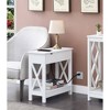 Oxford Flip Top End Table with Charging Station - Breighton Home - image 2 of 4