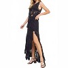 Women's Asymmetric Scalloped Crochet Top - Strut & Bolt - 4 of 4