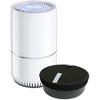 Nispira True HEPA H13 Air Filter Replacement for hOmeLabs Compact Air Purifier HME020248N 3 Stage Filtration with Night Light Office Bedroom, 1 Unit - 4 of 4