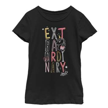 Girl's Jojo Siwa Extraordinary Unicorn  T-Shirt - Black - Large
