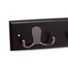 BirdRock Home Dual Hook Coat and Hat Rack - 6 Dual Hooks - 3 of 4
