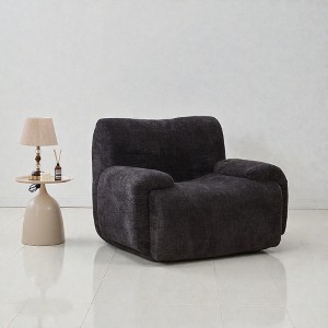 Mshliw Chenille Upholstered Armchair with Deep Seat, Single Sofa, Full Foam Cushion, Ergonomic Support and No-Assembly Design for Living Room - 1 of 4