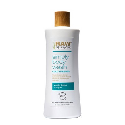 Photo 1 of 2 OF Raw Sugar Vanilla Bean and Sugar Simply Body Wash - 25 fl oz